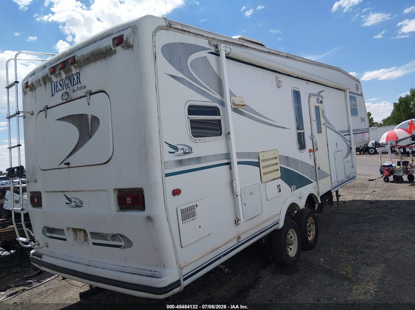 2000 JAYCO DESIGNER 2930 5TH WHL TRAVEL TRAILER auction photo 4