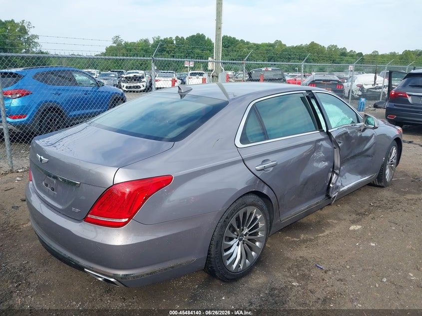 Vin: kmhg34ja5ju046773, lot: 45982314, genesis g90 3.3t premium 20184