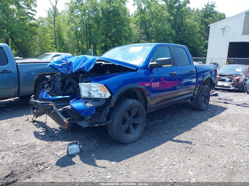 Vin: 1c6rr7lt7gs267346, lot: 45982331, ram 1500 outdoorsman 20162