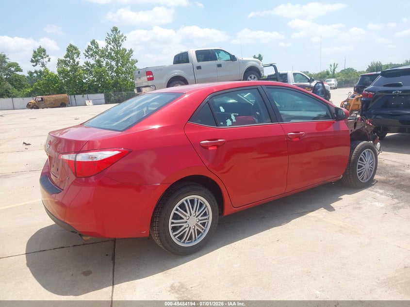 Vin: 5yfburhe4gp380994, lot: 45982369, toyota corolla le 20164