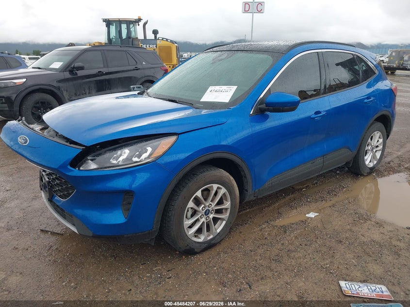 2020 Ford Escape, Удар спереди, IAAI, VIN 1FMCU9G65LUC71418 — фото 2