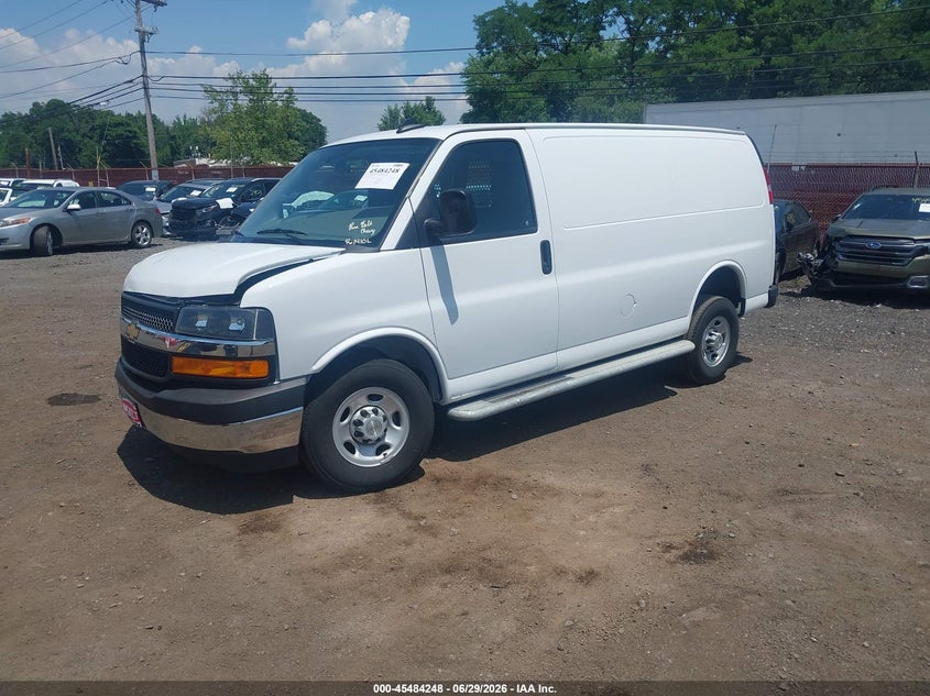 Vin: 1gcwgafp9r1159218, lot: 45982423, chevrolet express cargo rwd 2500 regular wheelbase wt 20242