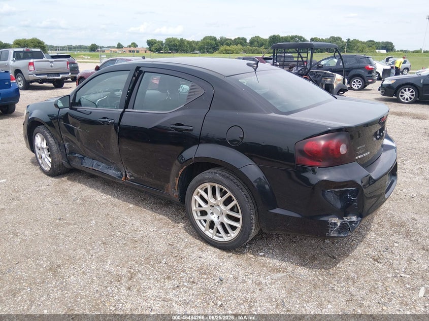 Vin: 1c3cdzab0dn531136, lot: 45982441, dodge avenger se 20133
