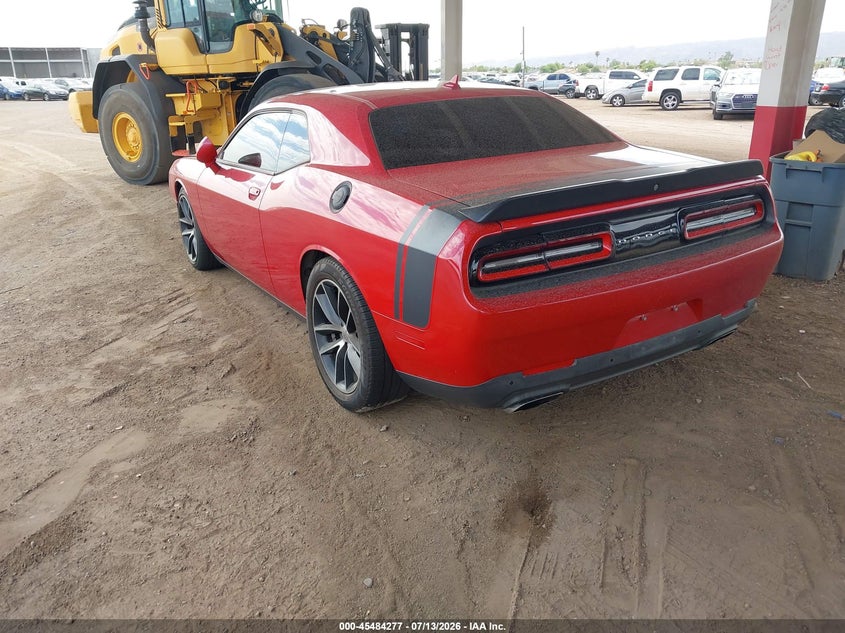 Vin: 2c3cdzfj8fh804240, lot: 45982452, dodge challenger r/t scat pack 20153