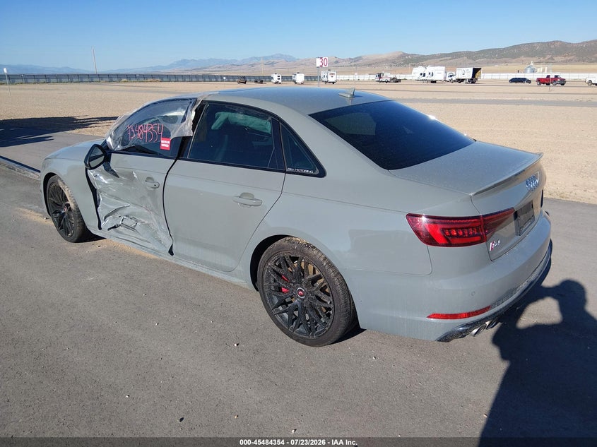 Vin: waub4af41ka020202, lot: 45982529, audi s4 3.0t premium 20193