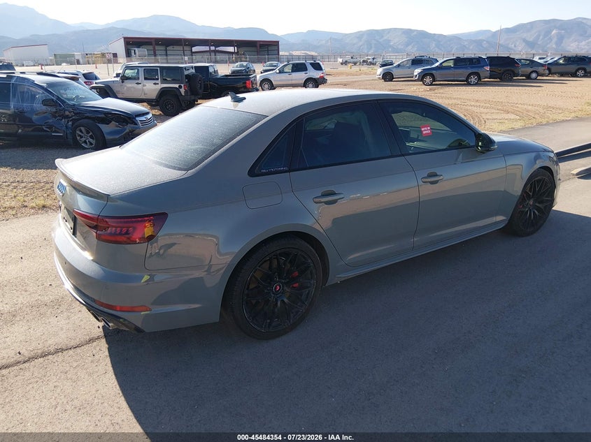 Vin: waub4af41ka020202, lot: 45982529, audi s4 3.0t premium 20194