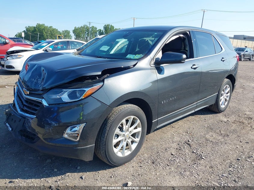 2020 Chevrolet Equinox, Front End, IAAI, VIN 2GNAXTEV2L6246749 — photo 2