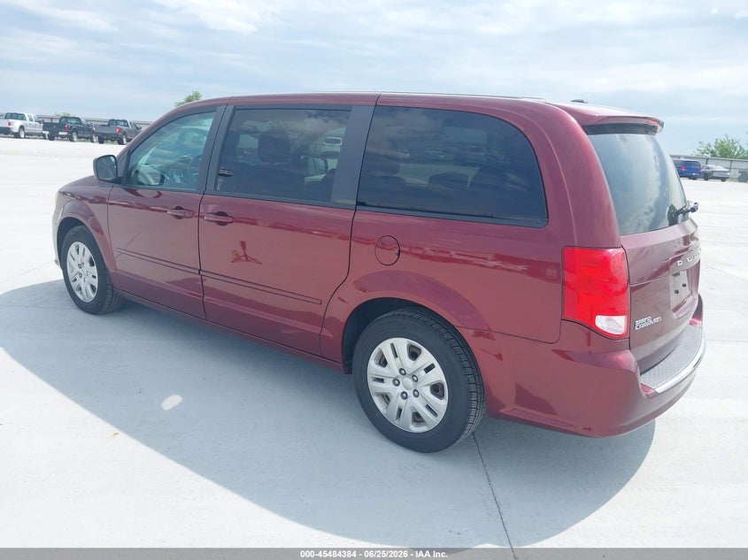 Vin: 2c4rdgbg3hr783007, lot: 45982559, dodge grand caravan se 20173