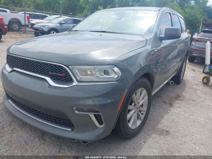 Vin: 1c4rdhagxmc846369, lot: 45982751, dodge durango sxt plus rwd 20212