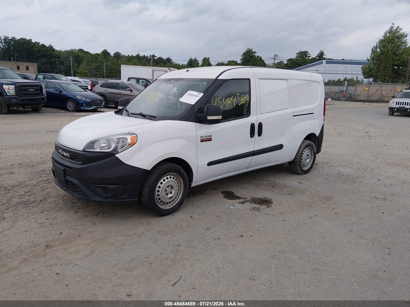 Vin: zfbhrfab3m6u16142, lot: 45982764, ram promaster city tradesman 20212
