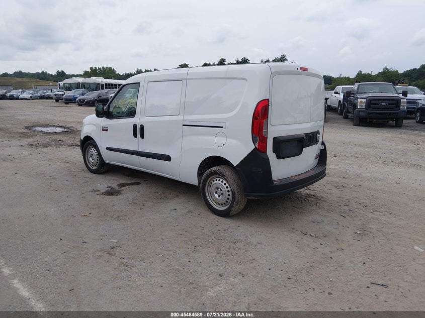 Vin: zfbhrfab3m6u16142, lot: 45982764, ram promaster city tradesman 20213