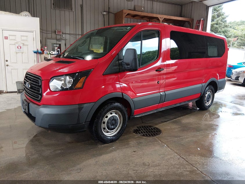 Vin: 1fmzk1zm0jkb42587, lot: 45982814, ford transit-150 xl/xlt 20182