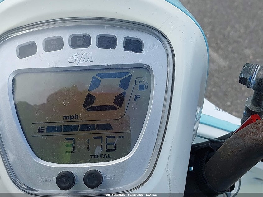 2022 SYM MIO 50 auction photo 7