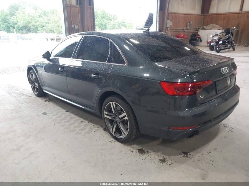 Vin: wauenaf41hn014220, lot: 45982842, audi a4 premium plus 20173