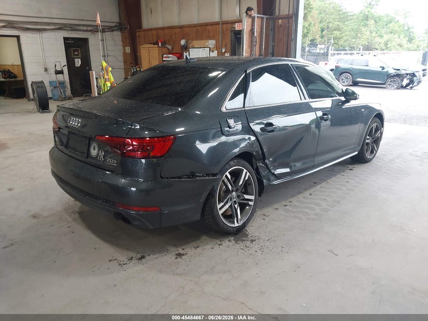 Vin: wauenaf41hn014220, lot: 45982842, audi a4 premium plus 20174