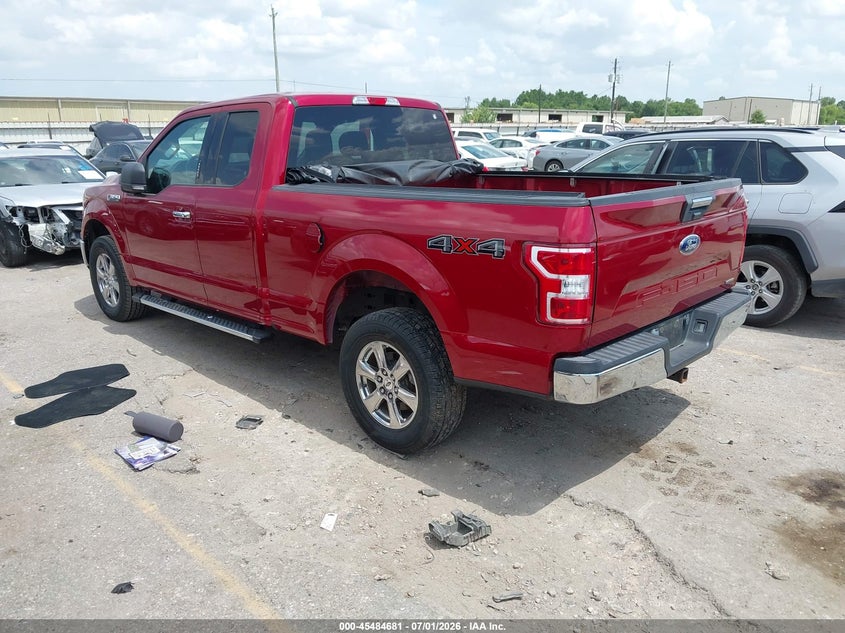 Vin: 1ftfx1eg2jkf92119, lot: 45982855, ford f-150 xlt 20183