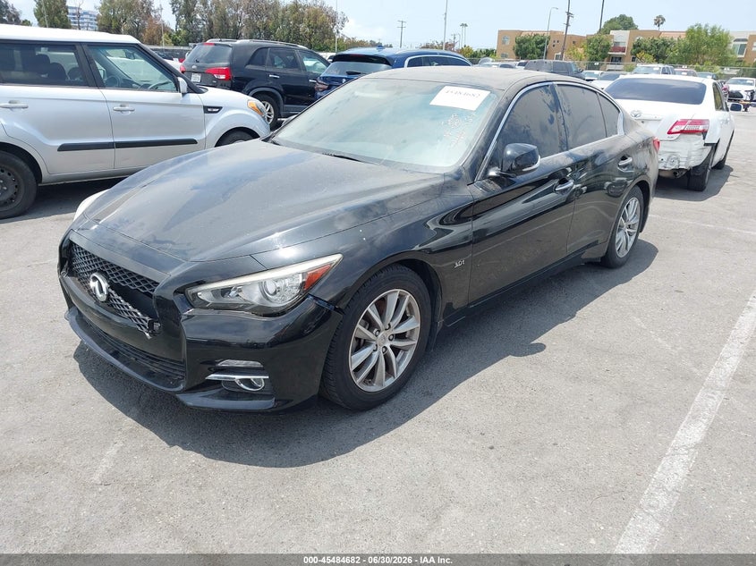 2017 INFINITI Q50 SEDAN 3.0L V-6 DI, DOHC, VVT, TURBO, 300HP