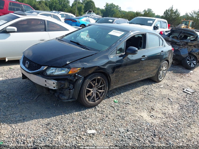 2013 Honda Civic Lx 2HGFB2F50DH518261 photo 1