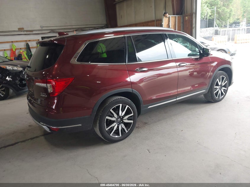 2021 HONDA PILOT auction photo 4