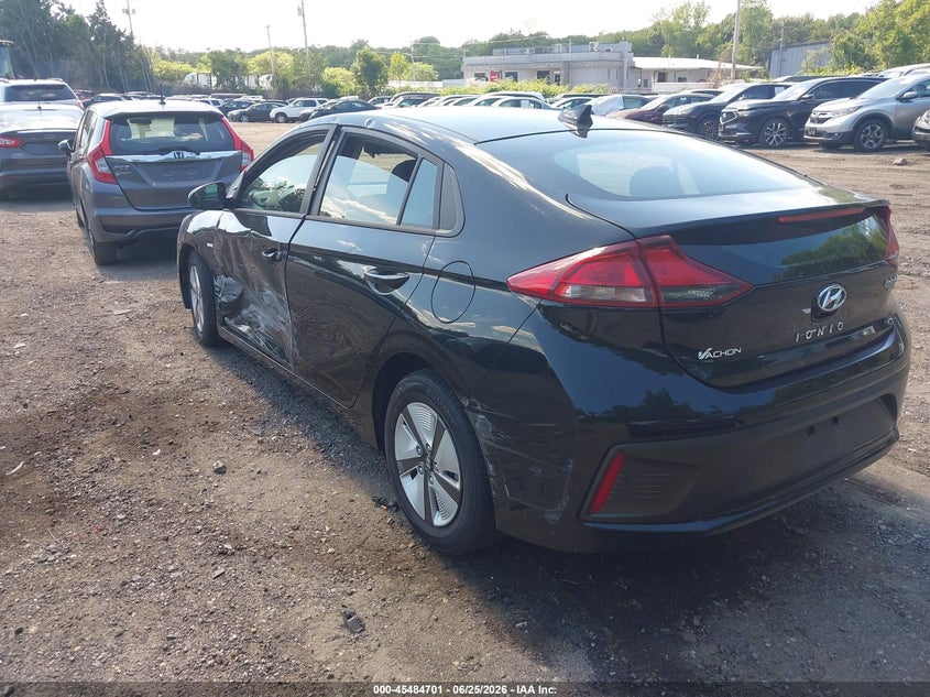 2018 HYUNDAI IONIQ HYBRID auction photo 3