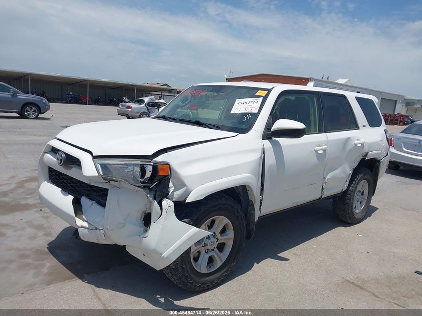 Vin: jtebu5jr2h5413314, lot: 45982889, toyota 4runner sr5 20172