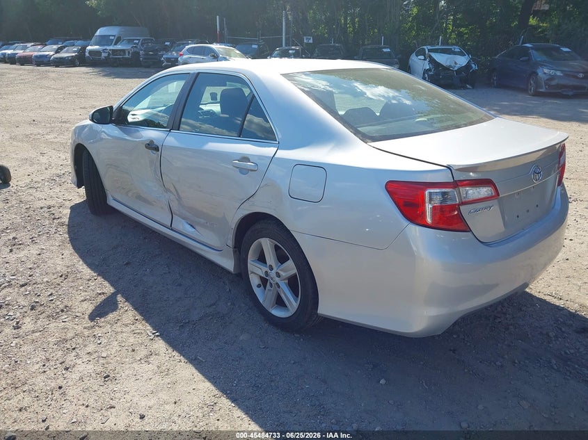 2012 TOYOTA CAMRY auction photo 3