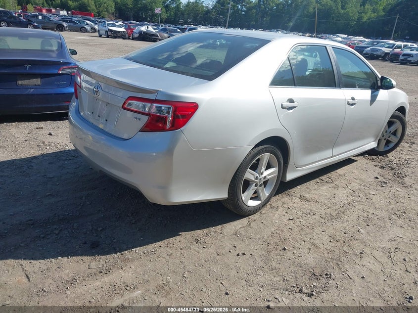 2012 TOYOTA CAMRY auction photo 4