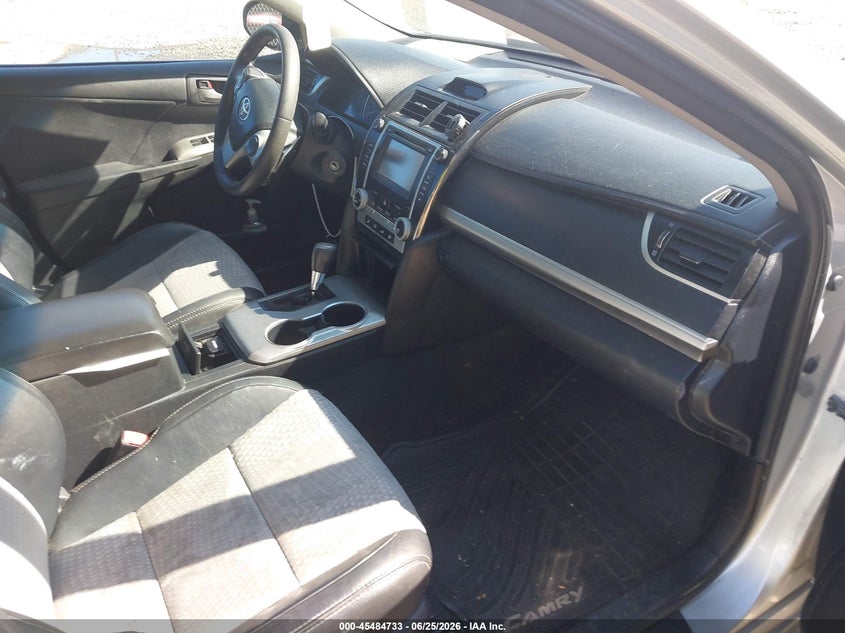2012 TOYOTA CAMRY auction photo 5