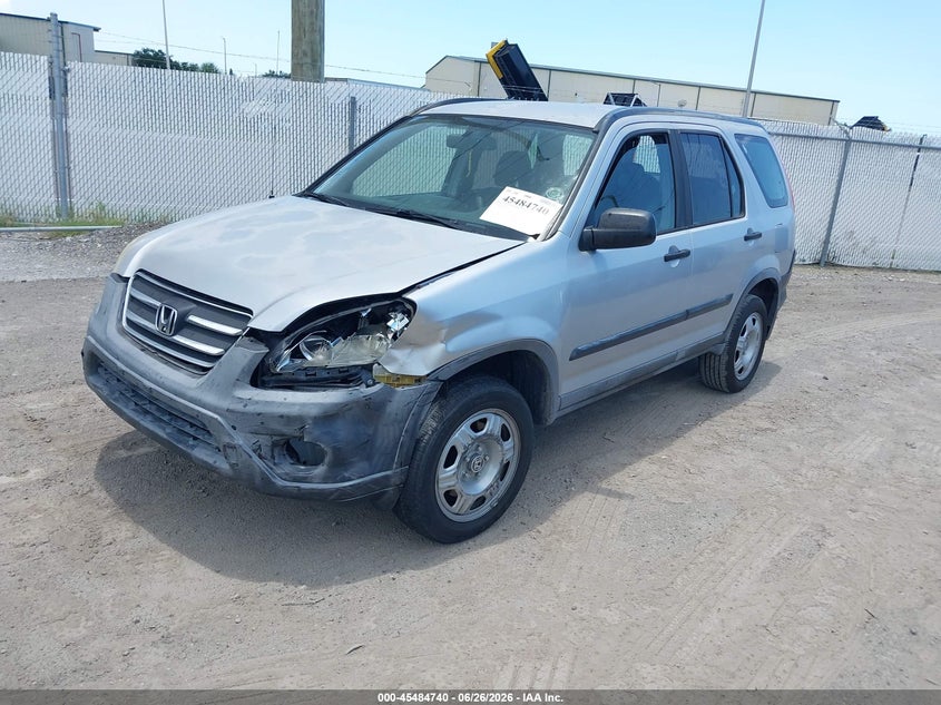2005 HONDA CR-V SPORT UTILITY VEHICLE 2.4L I-4 DOHC, VVT, 160HP