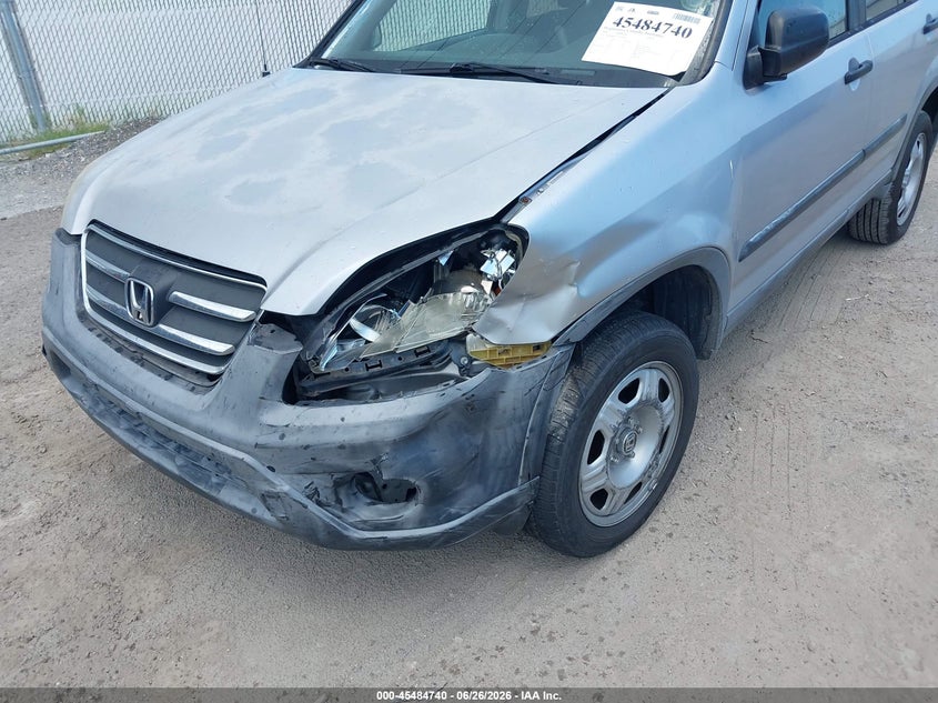 2005 HONDA CR-V SPORT UTILITY VEHICLE 2.4L I-4 DOHC, VVT, 160HP