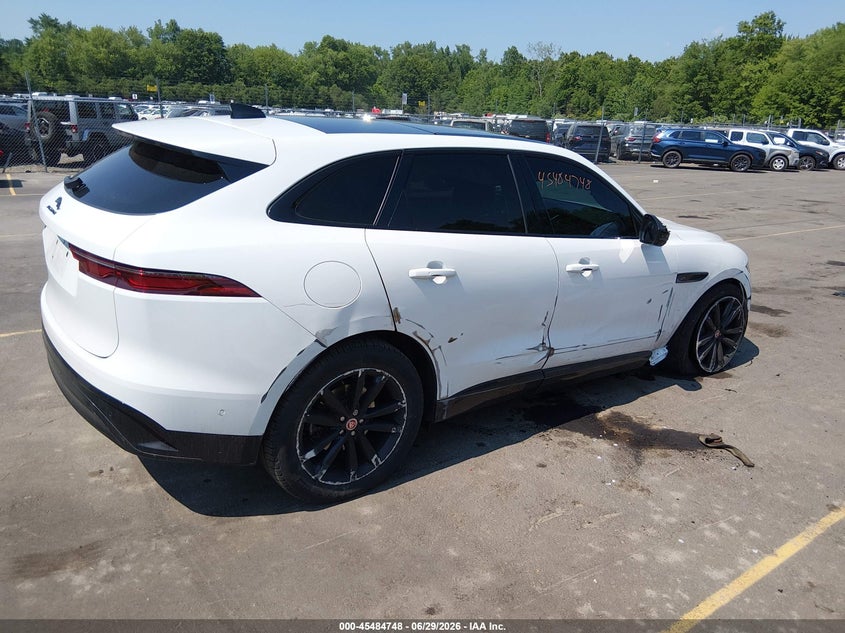 Vin: sadcj2ex4ma681098, lot: 45982923, jaguar f-pace s p250 awd automatic 20214