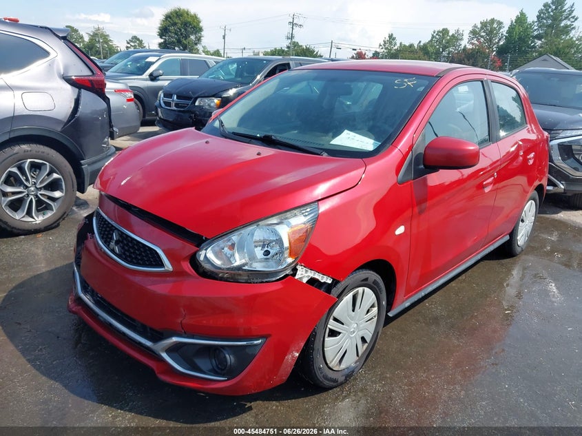 2019 Mitsubishi Mirage Es ML32A3HJ3KH011585 photo 1