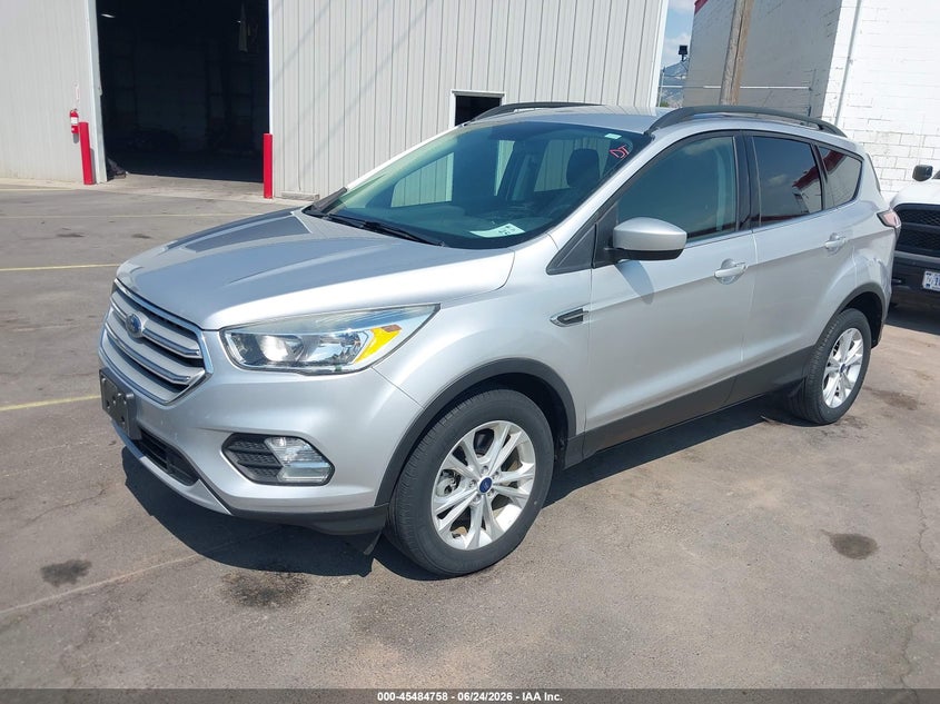 2018 Ford Escape, Левый бок, IAAI, VIN 1FMCU9GD4JUC38762 — фото 2