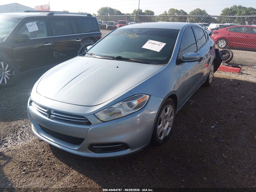 Vin: 1c3cdfaa4dd287051, lot: 45982942, dodge dart se 20132