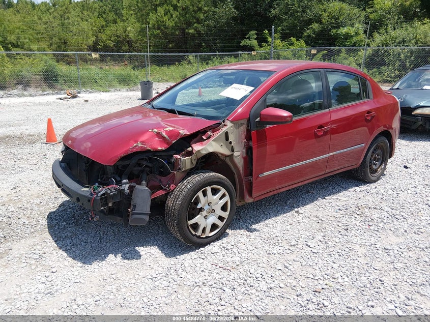 2012 NISSAN SENTRA SEDAN 2.0L I-4 DOHC, VVT, 140HP