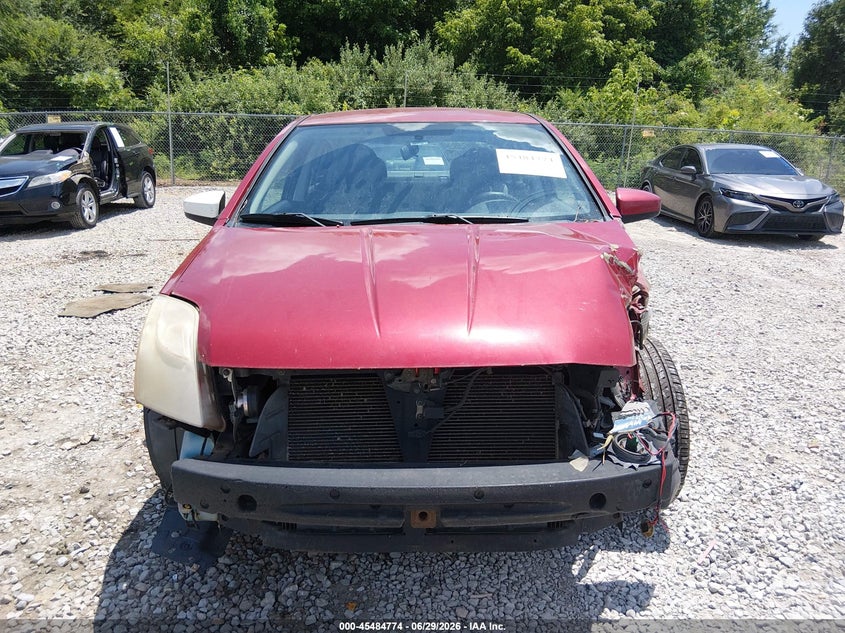 2012 NISSAN SENTRA SEDAN 2.0L I-4 DOHC, VVT, 140HP