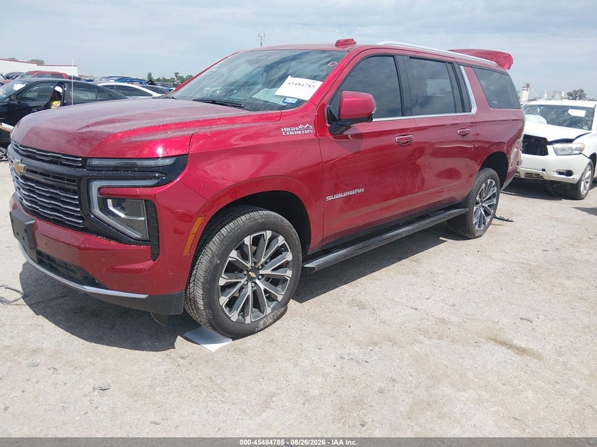2025 Chevrolet Suburban, Right Rear, IAAI, VIN 1GNS6GRL4SR375313 — photo 2