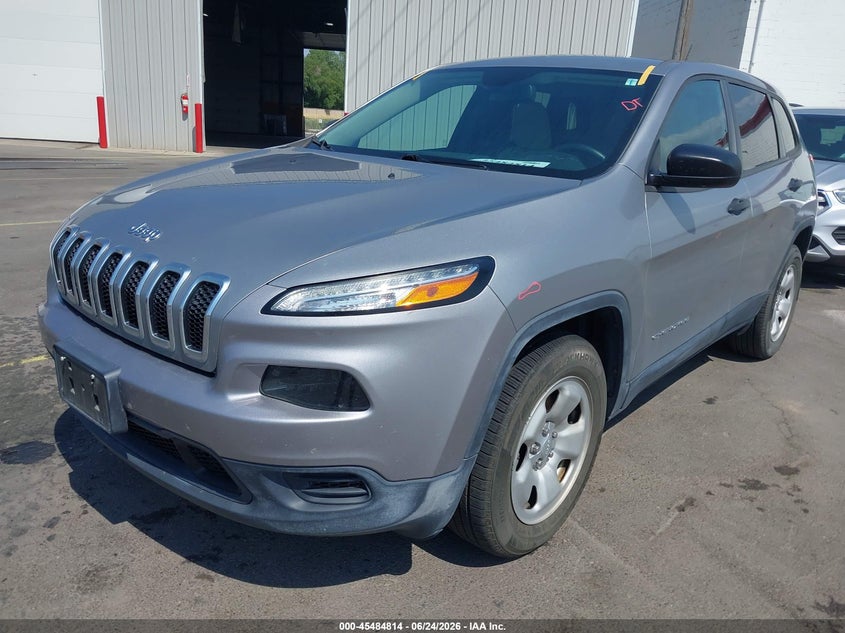 2017 Jeep Cherokee, Обычный износ, IAAI, VIN 1C4PJMAB5HW664225 — фото 2