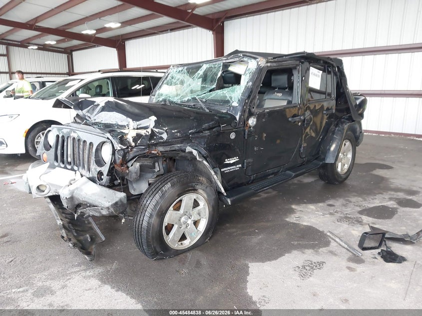 2009 Jeep Wrangler, Перекидання, IAAI, VIN 1J4GA59179L777818 — фото 2