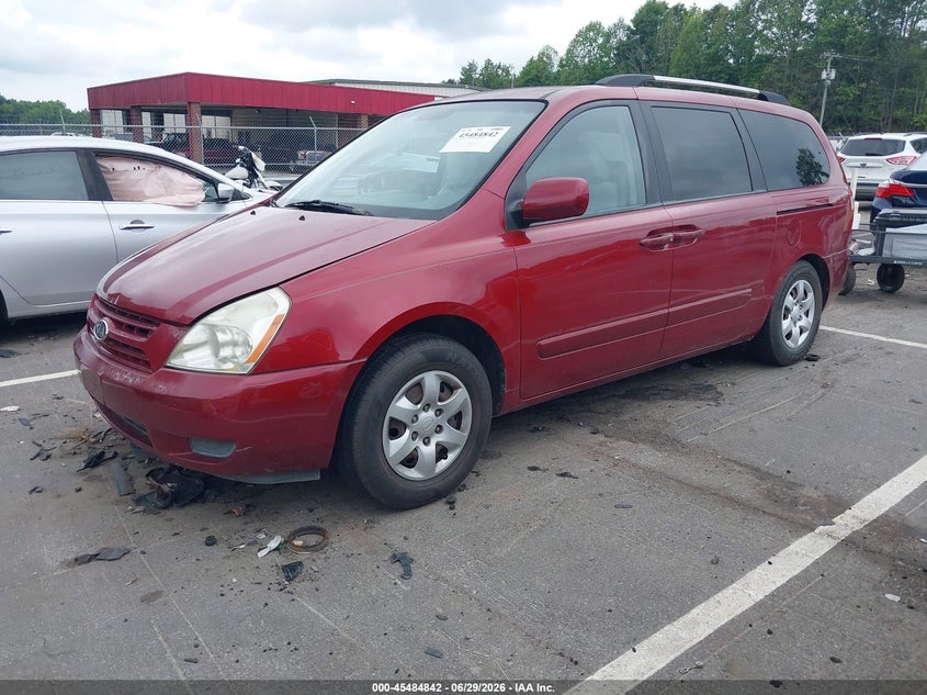 2009 KIA SEDONA auction photo 2