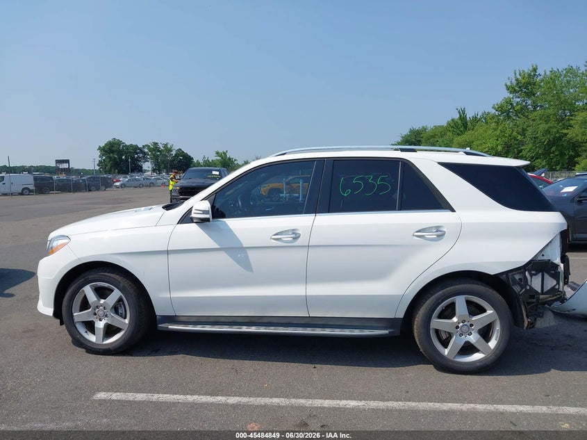MERCEDES-BENZ ML 350 2015 VIN 4JGDA5HB9FA499803