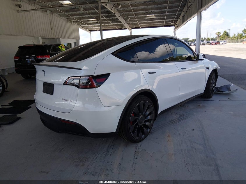 2022 TESLA MODEL Y auction photo 4