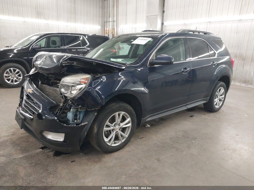 2017 Chevrolet Equinox, Front End, IAAI, VIN 2GNFLFEKXH6224904 — photo 2