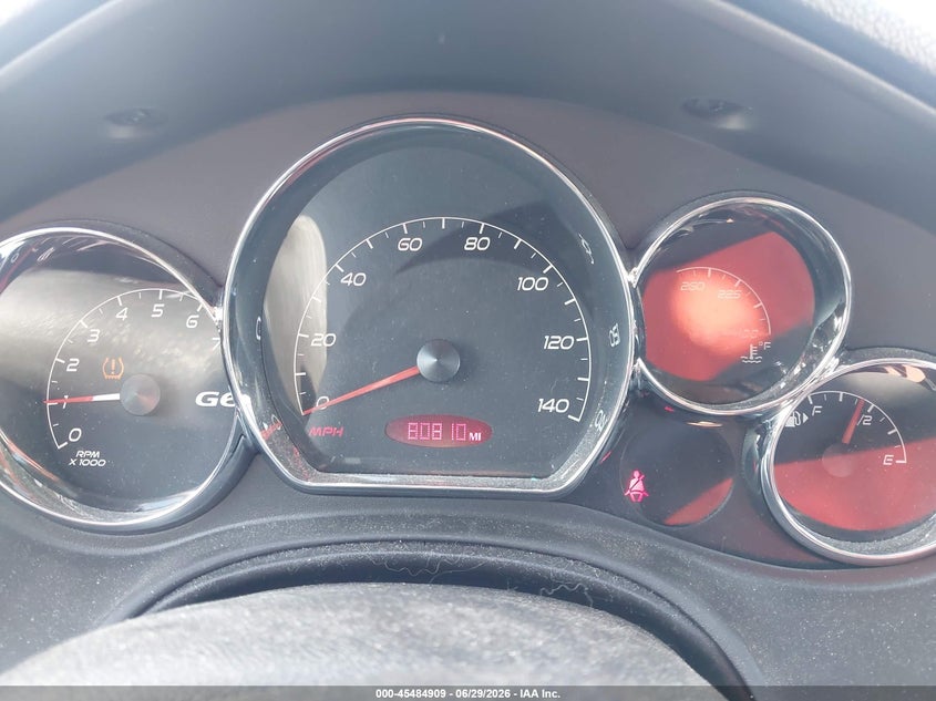 PONTIAC G6 2008 VIN 1G2ZH57N284147444