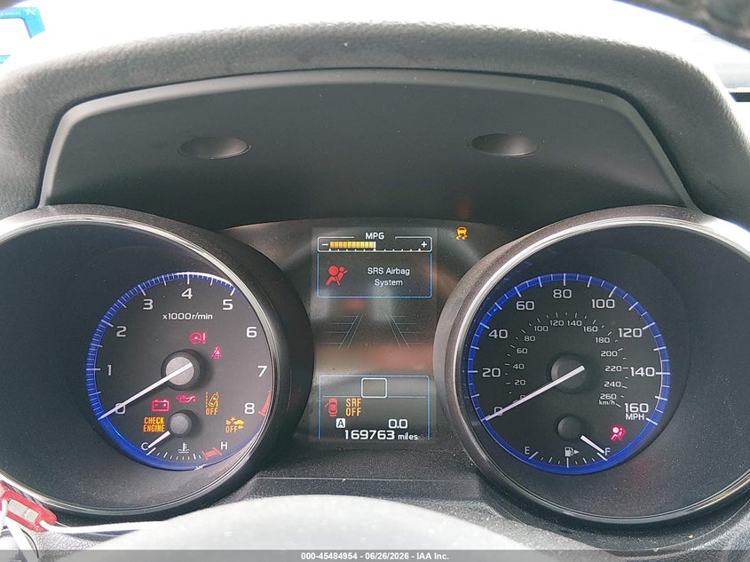 2016 SUBARU LEGACY auction photo 7