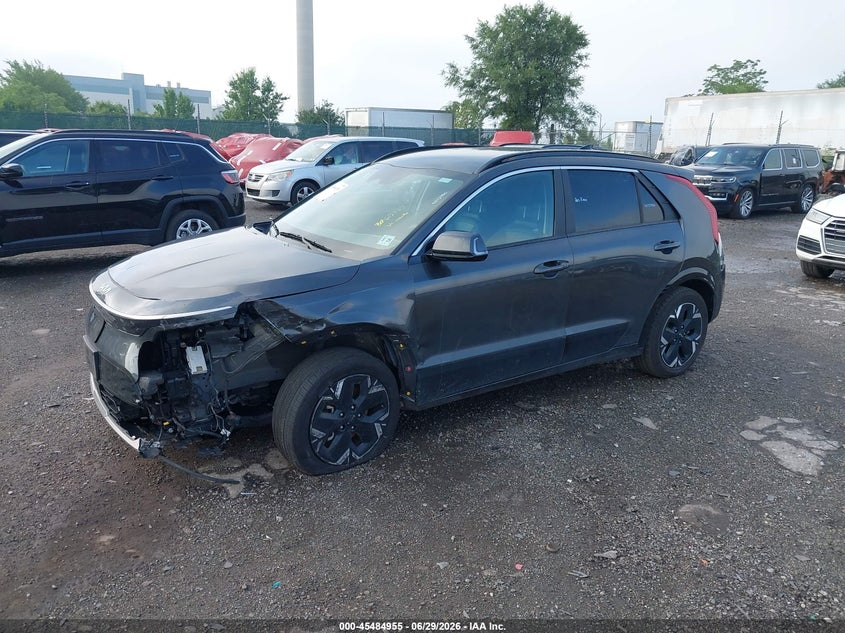 Vin: kndcr3l13r5122005, lot: 45983130, kia niro ev wind 20242