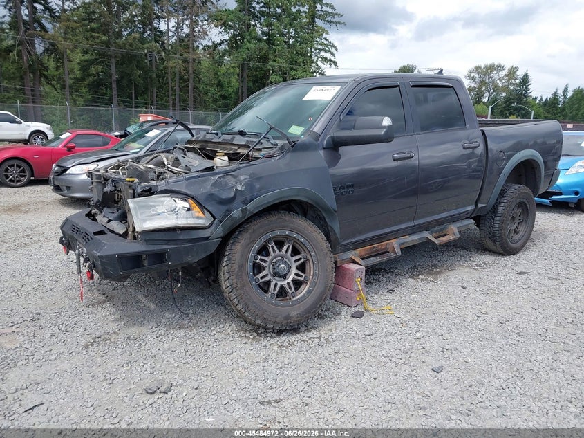 Vin: 1c6rr7yt1hs589331, lot: 45983147, ram 1500 rebel  4x4 5'7 box 20172