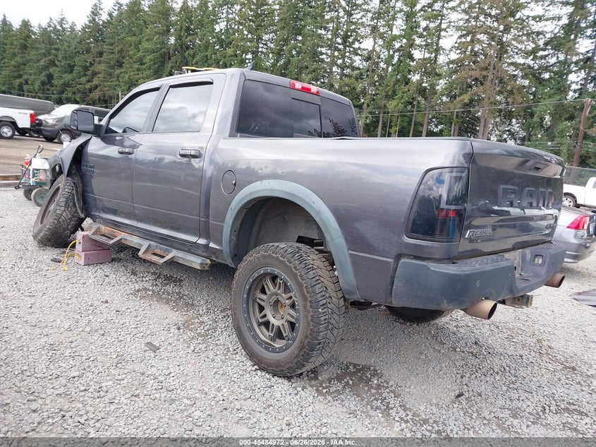 Vin: 1c6rr7yt1hs589331, lot: 45983147, ram 1500 rebel  4x4 5'7 box 20173