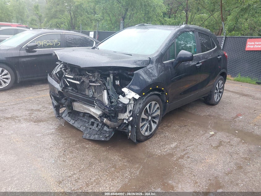 Vin: kl4cjasb3mb332419, lot: 45983172, buick encore fwd preferred 20212