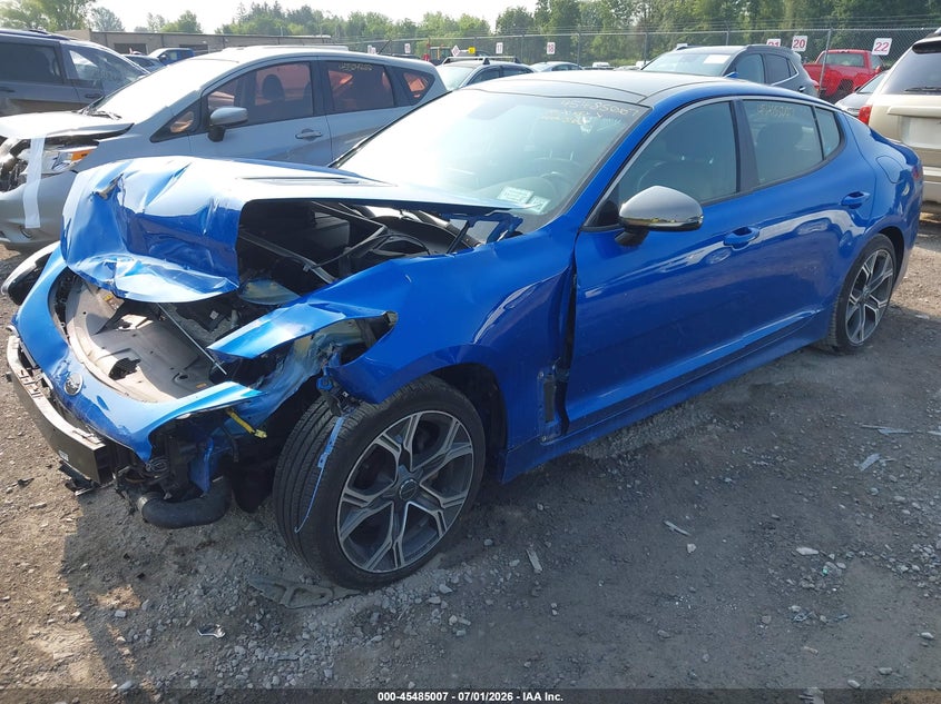Vin: knae15la4m6088121, lot: 45983182, kia stinger gt-line 20212